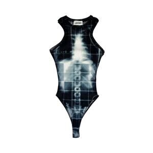 X ray mesh stretch bodysuit